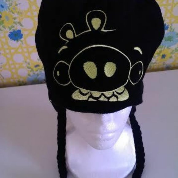 Angry Birds Unisex Beanie Winter Hat Reversible Bomb Have A Blast One Size $28 - Picture 2 of 5